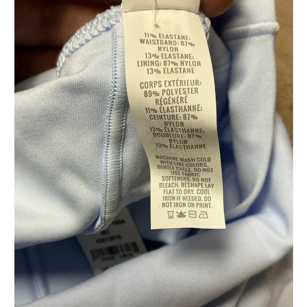 OFFLINE By Aerie Real Me Pleated Flowy Shorts Light Blue Activewear Size XS - Picture 6 of 8